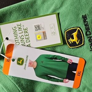 John Deere Classic Green Long Sleeve Tee